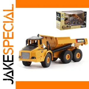 1:50 Scale Metal Dump Truck Model by Hangjue
