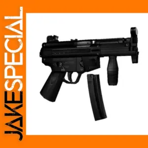 Handmade Paper MP5K Submachine Gun Model Kit