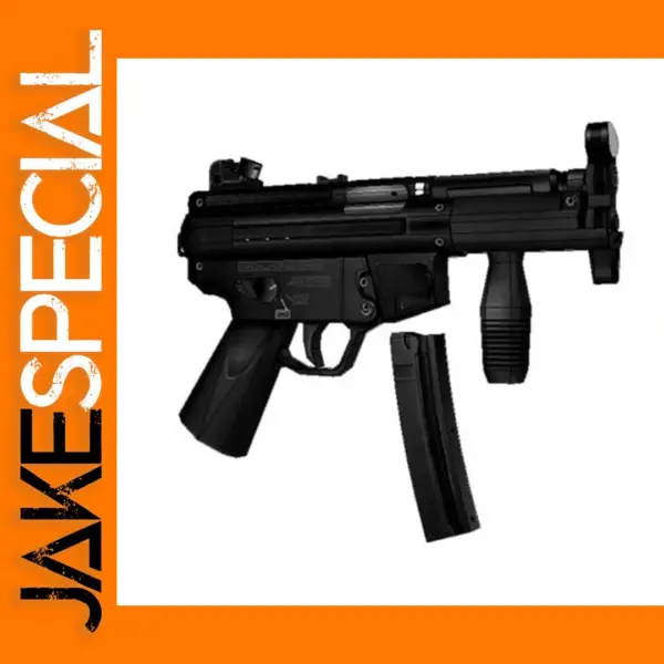 Handmade Paper MP5K Submachine Gun Model Kit