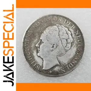 1943 Replica Netherlands Gold Silver Coin