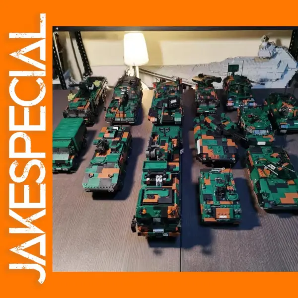 Military Tank Building Blocks Set 192-1912PCS