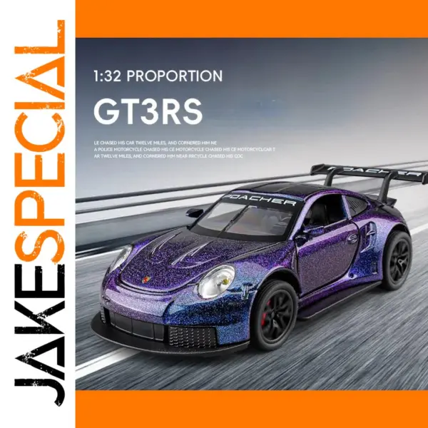 1:32 Porsche GT3 RS Diecast Model Collectible