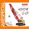 1322PCS Remote Control Crawler Crane Model