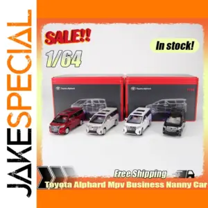 Gcd 1:64 Toyota Alphard MPV Diecast Model