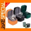 PU Leather Travel Watch Case with Removable Cushion