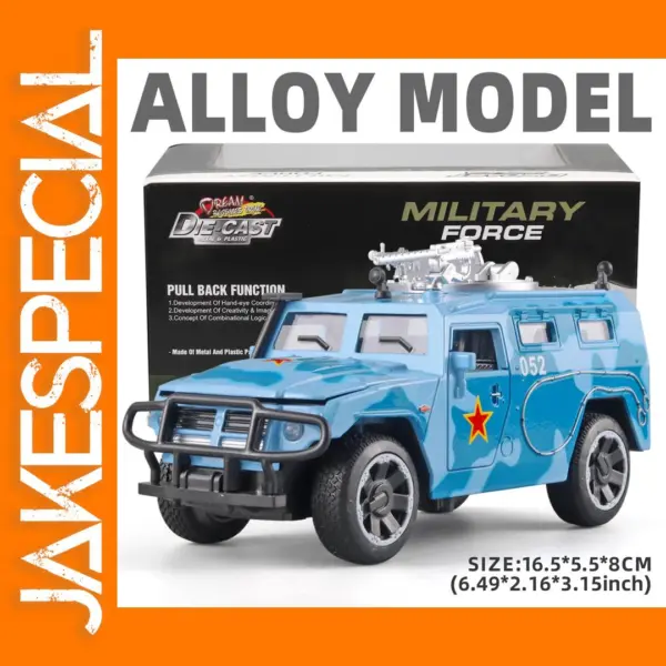 1:32 Scale Alloy Tiger Military Vehicle Model