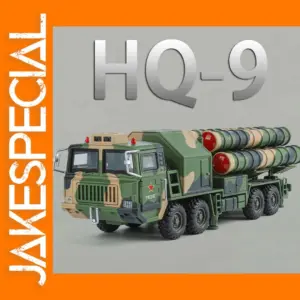 1:40 Scale HQ-9 Diecast Model Anti-aircraft Vehicle