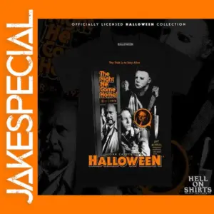 Casual Halloween Boogeyman Short Sleeve T-Shirt