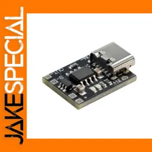Lithium Battery Charger Module 3.7V 1A Type-C