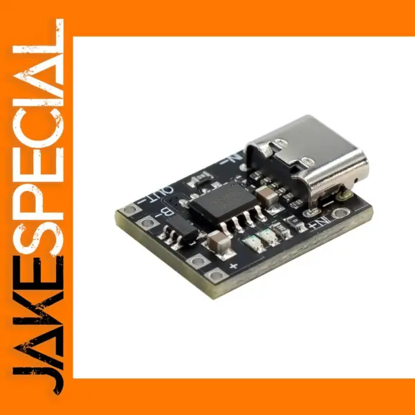 Lithium Battery Charger Module 3.7V 1A Type-C