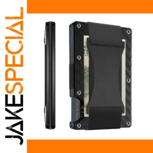 Carbon Fiber RFID Slim Smart Wallet for Cards