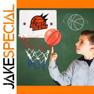 Mini Indoor Basketball Hoop Set with Ball and Pump