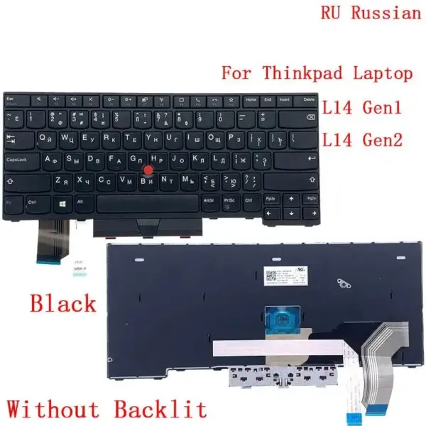 Lenovo Thinkpad L14 Keyboard Replacement G1 G2 - Image 7