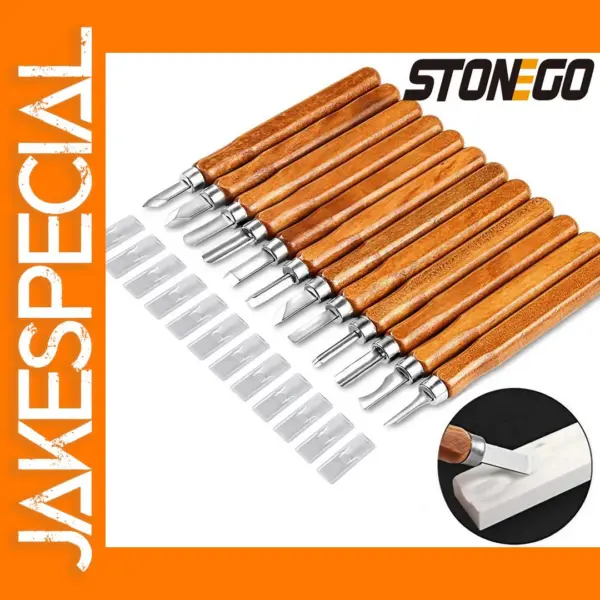 WOOD CARVING CHISEL SET 12 PIECES