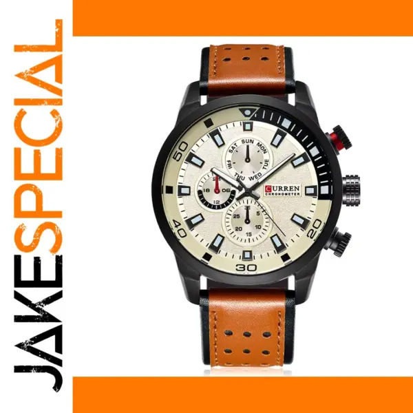 Luxury Quartz Military Style Men's Wristwatch