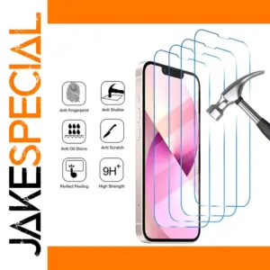 4PCS Tempered Glass for Multiple iPhone Models