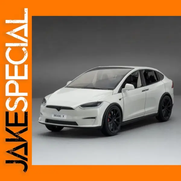1:24 Tesla Model X and Model 3 Diecast Car