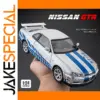 1/24 Nissan Skyline GTR-R34 Collectible Car Model
