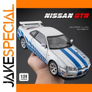 1/24 Nissan Skyline GTR-R34 Collectible Car Model
