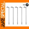 5pcs HO Scale LED Street Lights with Resistors