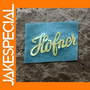 Self-Adhesive Gold Mother of Pearl Guitar Decal