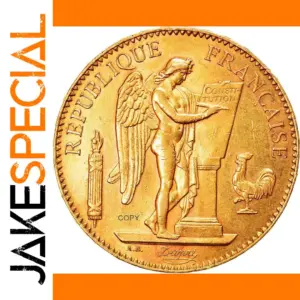 1881 100 Francs Gold Replica Coin