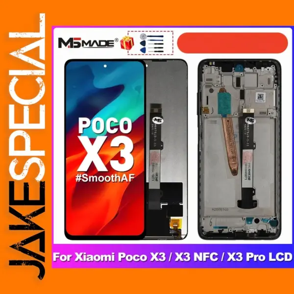 Xiaomi POCO X3/X3 Pro LCD Touch Screen Replacement