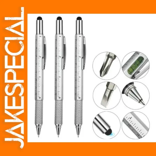 7 in 1 Multifunctional Tool Pen with Stylus