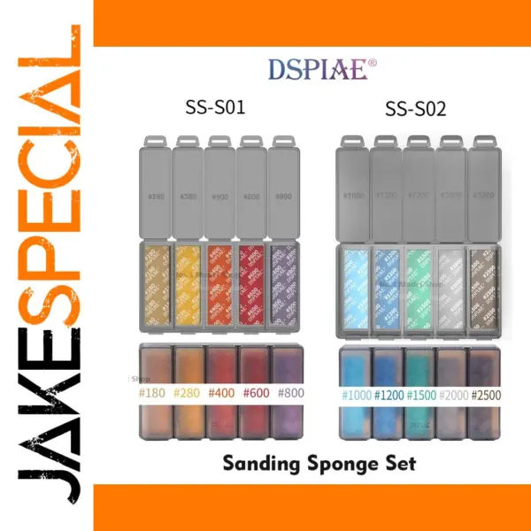 Modeling Sanding Sponge Set for Hobbyists