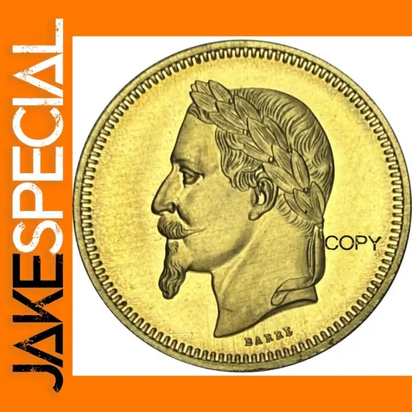 Napoleon III 1867 Commemorative Replica Coin