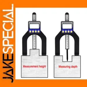 Digital Height Depth Gauge 0-80mm LCD Display