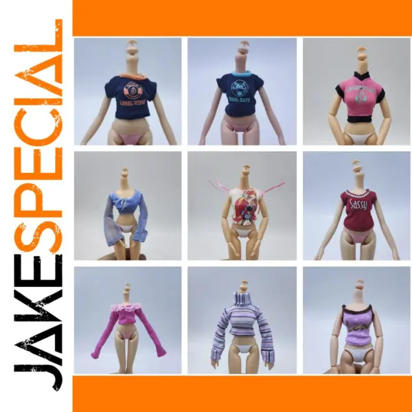 Clothes Tops for 30cm Bratz & Monster High Dolls