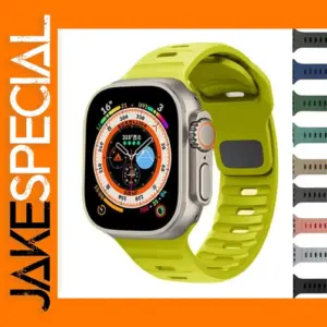 Silicone Sport Band for Apple Watch Series 8-1