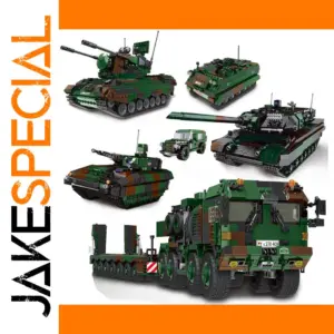 WW2 Tank Building Blocks Set for Kids