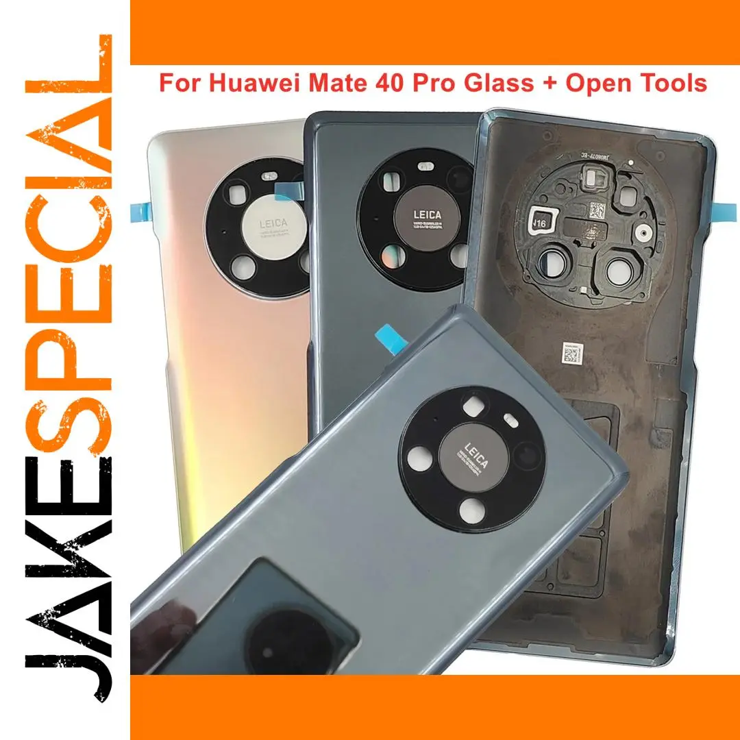 Huawei Mate 40 Pro Glass Back Cover with Logo 1 Huawei Mate 40 Pro Glass Back Cover with Logo