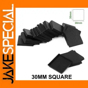 Evemodel 30mm Wargames Square Model Bases