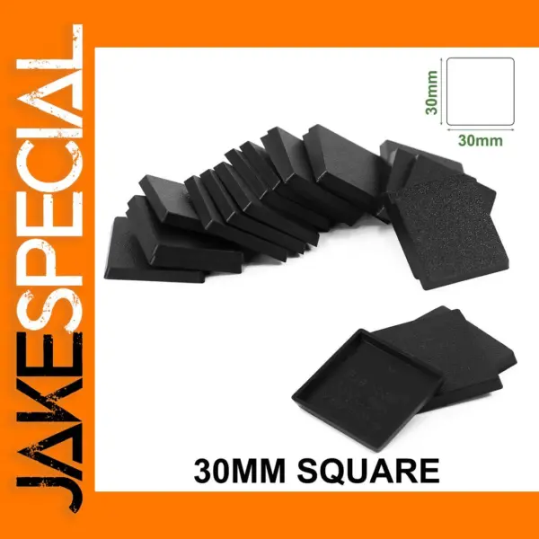 Evemodel 30mm Wargames Square Model Bases