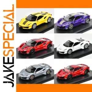 Novitec 488 Pista Diecast Model Car 1:64