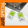 Charli XCX Brat Album Keychain for Fans