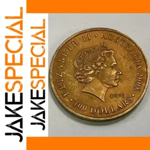 Antique Style 2008 Kangaroo Gold Coin Replica