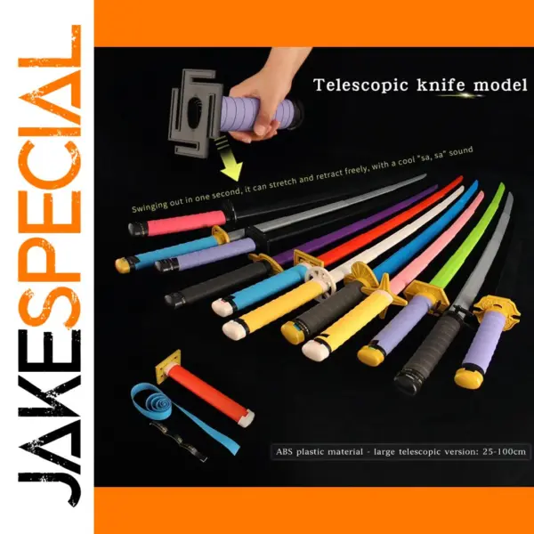 Stretchable Bleach Katana Gravity Knife Prop