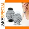 Geneva Ladies Belt Watch with Playful Message