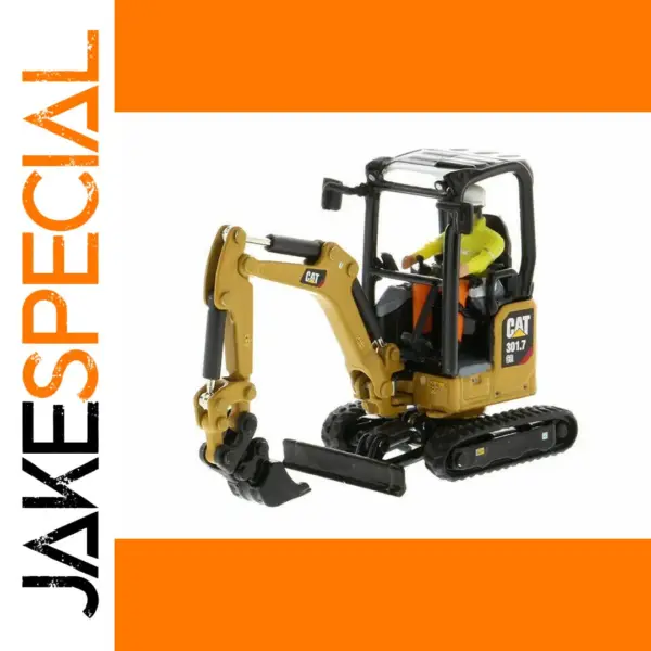 1/50 Scale Caterpillar 301.7 CR Excavator Model