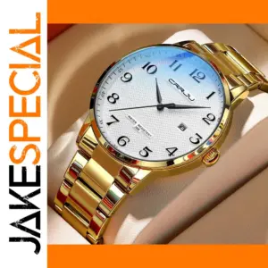 Stainless Steel Quartz Watch for Men