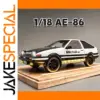 1/18 Toyota AE86 TRUENO Diecast Car Model
