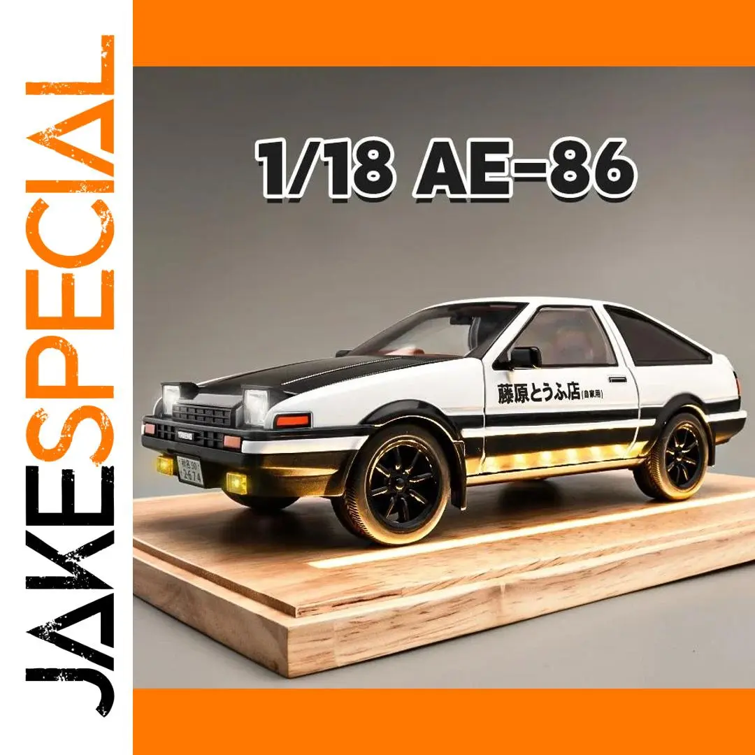 1/18 Toyota AE86 TRUENO Diecast Car Model 1 1/18 Toyota AE86 TRUENO Diecast Car Model