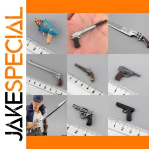 1/12 Scale M1911 Desert Pistol Model for Action Figures