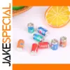 4Pcs Mini Wooden Drink Toys for Dollhouse