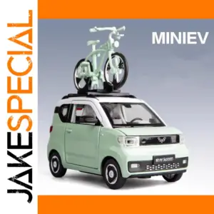 1/24 WULING MINIEV Car Model with Lights