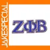 Zeta Phi Beta Enamel Badge Pin 1920 Greek Sorority